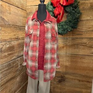 Ducks Unlimited Plaid Fleece Jacket